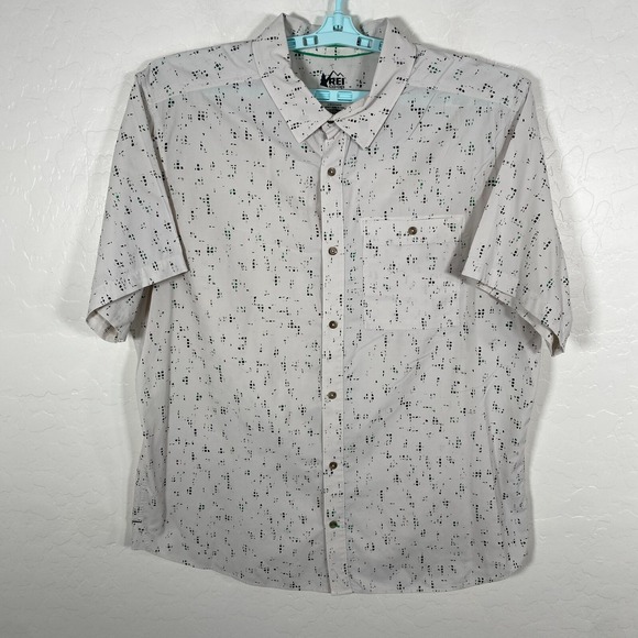 REI Other - REI Coop Shirt Mens XL White Outdoor Hiking Vented Button Up Stretch Pocket
